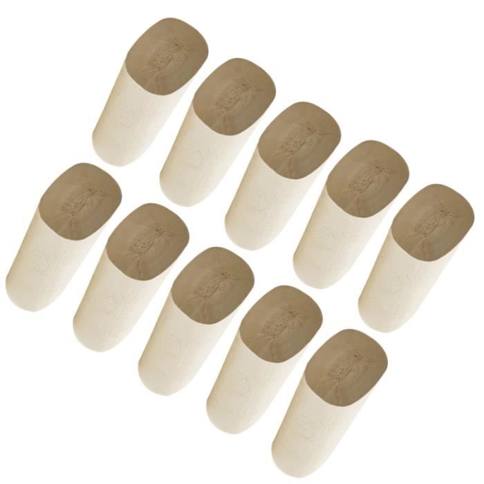 15 Rolls Bamboo Pulp Toilet Paper Household Roll Soft Tissue Not Bleached for Home Daily Use PAPIER TOILETTE
