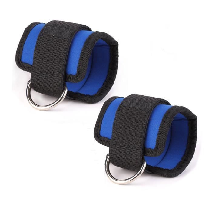 2pcs Poids cheville / poignet (bleu) BARRE - HALTERE - POIDS