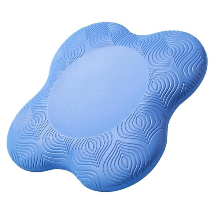 HOT Portable Petit GenouillèRe Ronde Tapis de Yoga AntidéRapant PU Coussin de Protection Fitness Sport Tapis Coussin Maison Gym