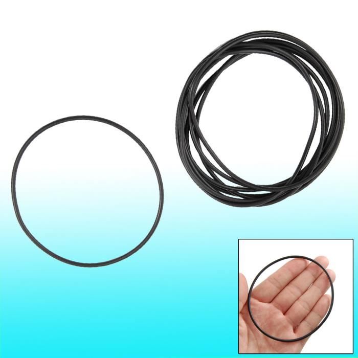 Sourcingmap/® 50/ pcs Noir 40/ x 2/ mm Industriel Flexible en Caoutchouc O Ring Huile d/étanch/éit/é /œillets