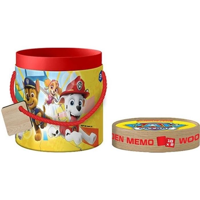 Spin master - Jeu de mémoire en bois \