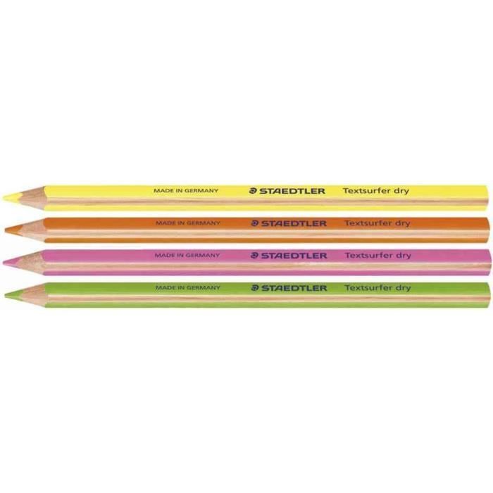 crayon surligneur à sec, vert