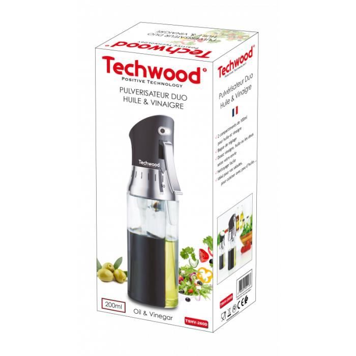 Techwood Pulvérisateur Duo Huile & Vinaigre