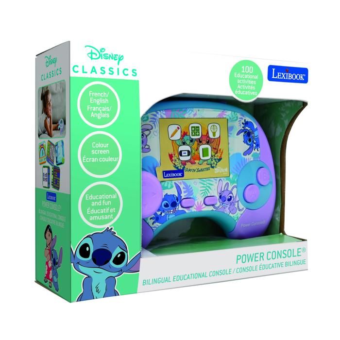 Power Console Stitch de jeux éducative (FR/EN)
