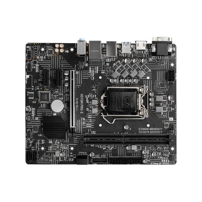 Carte mère MSI H510M PRO-E Intel H510 LGA 1200 2xDDR4 SDRAM 64 Go Micro ATX - Msi