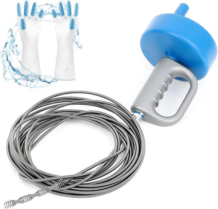 Furet Déboucheur Canalisation 10M - Outil De Dégorgement Manuel