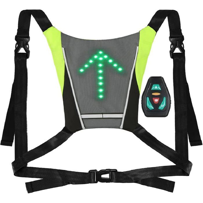 Little Donkey Andy Gilet de cyclisme réfléchissant pour homme, ultra