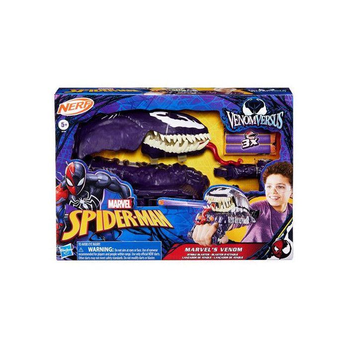 Jeu de tir Spider-Man Blaster dattaque Marvels Venom Versus