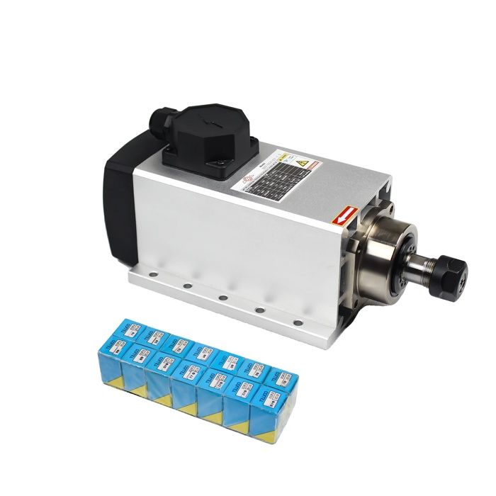 Broche Moteur ER11 400W 48V 12000 Tr/min Refroidie Par Air – Haute Précision Pour Graveur CNC