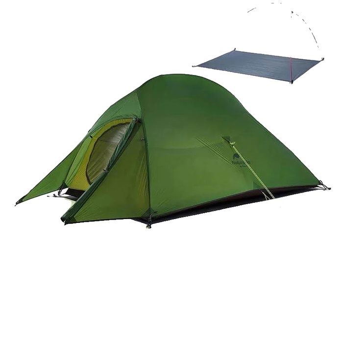 Tente Mountain Warehouse Trekker 3 Homme - Imperméable, Légère, Vert Foncé, Neuve