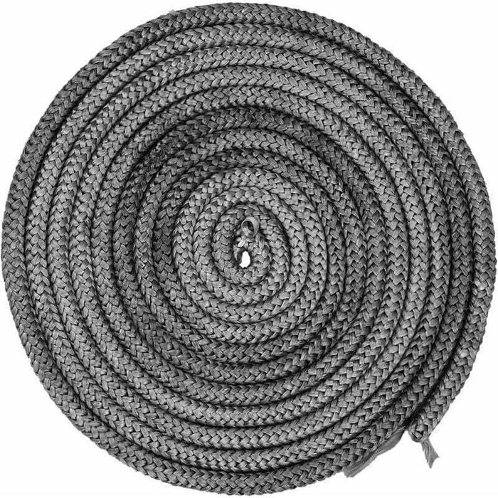Joint de porte et fenêtre，4 M Joint Ø 10 mm Cordon détanchéité pour Poêle Joint Fibre de Verre Ficelle Joint de Porte Four Join