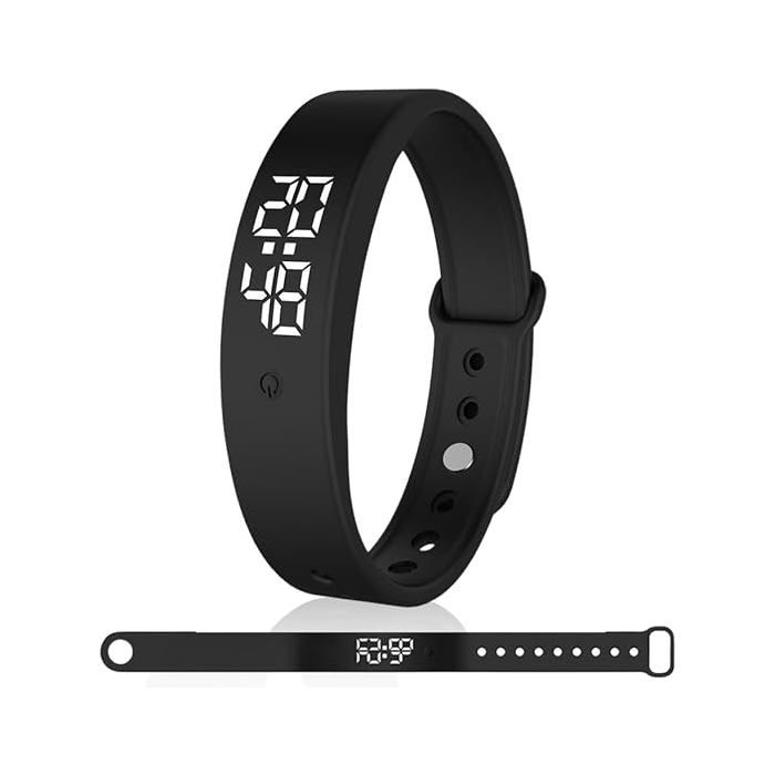 Montre de sport réveil bracelet vibrant réveil vibrant montre de rappel pour enfants et adultes rappel de pilule Montre de sport réveil bracelet vibrant réveil vibrant montre de rappel pour enfants et adultes rappel de pilule