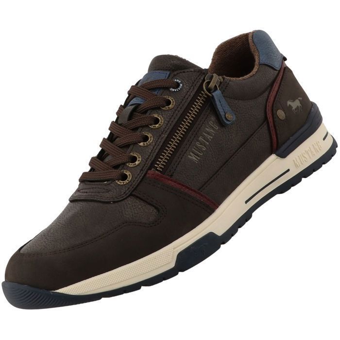 MUSTANG Baskets pour Homme 26M0281006-mokka Marron