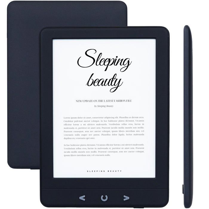 ® Ebook Reader avec Rétroéclairage  Écran Tactile E-Ink de 6 Pouces  Mémoire de 4 Go pour 3000+ E-Books  Pocketbook  Antireflet et