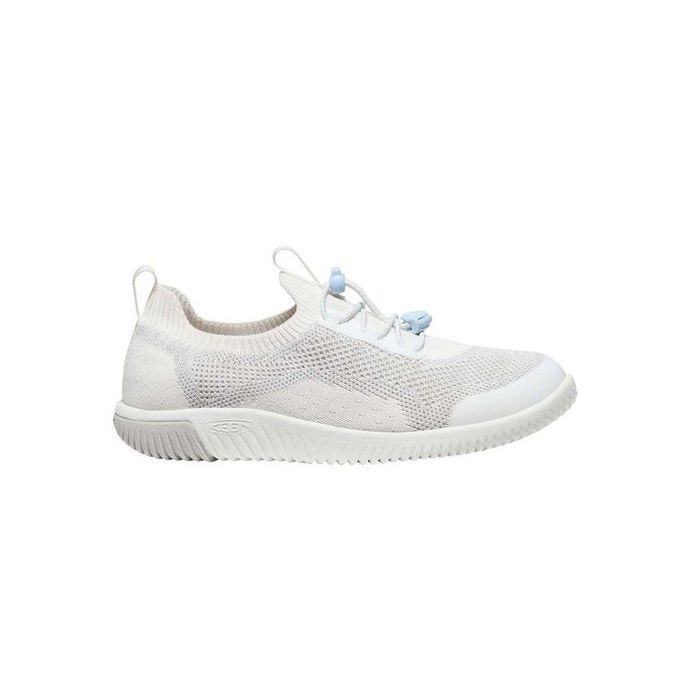 Baskets Keen NX Knit Lace pour jeunes sportives urbaines blanches à enfiler 32 5 Baskets Keen NX Knit Lace pour jeunes sportives urbaines blanches à enfiler 32 5