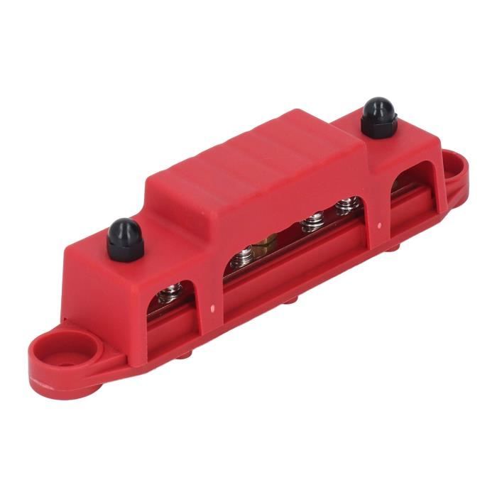 Barre Omnibus 12V 150A – Bloc Distribution 6 Bornes Pour Bateau, Voiture, Camping-car