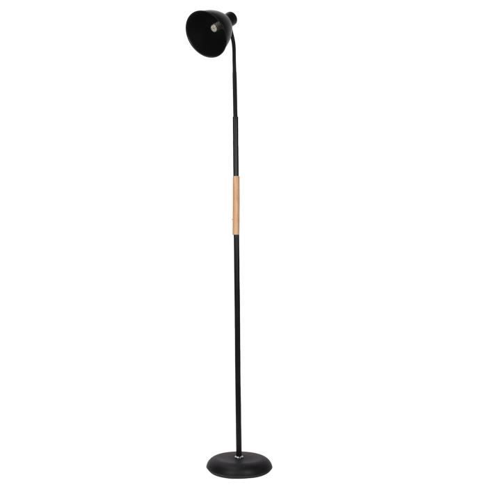 KUviez Lampadaire en plumes d'autrucheLampadaire, éclairage domestique, lampe de chevet, lampe sur pied pour salon, maison de lecture, chambre à coucher, décoration de bureau à domicile