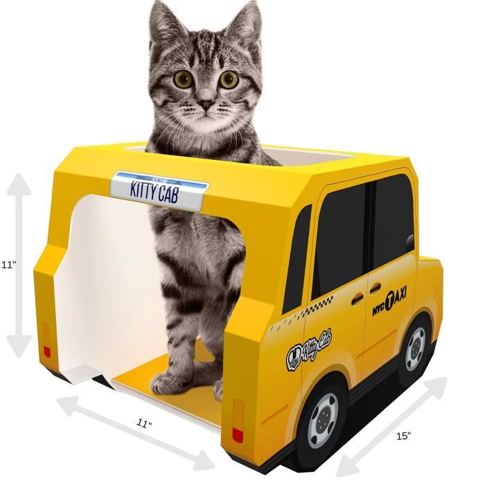 Offre De Vacances Maison De Chat Condo Et Caverne De Chats Tour En Carton Superieure Pour Gratter Dormir Ou Pl I5msm Cdiscount Animalerie