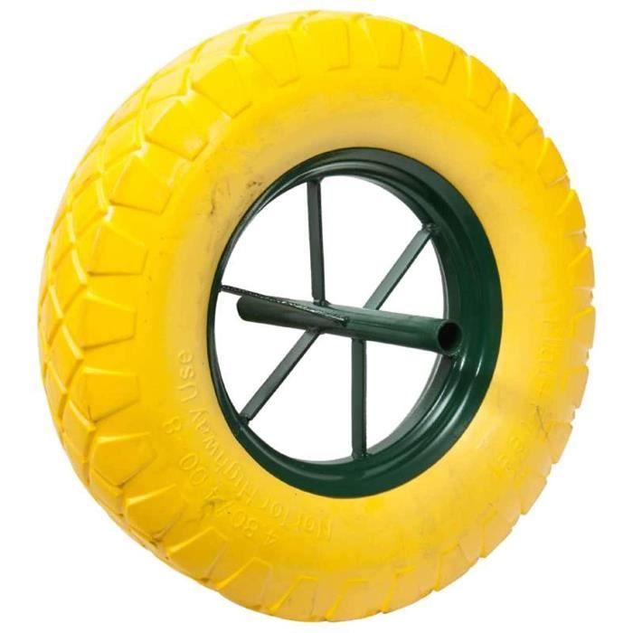 Roue gonflable diamètre 360 mm axe 20 mm pneu 3.50-8