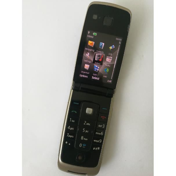 Nokia 6600F fold téléphone portable Bluetooth FM Radio MP3 2MP téléphone portable