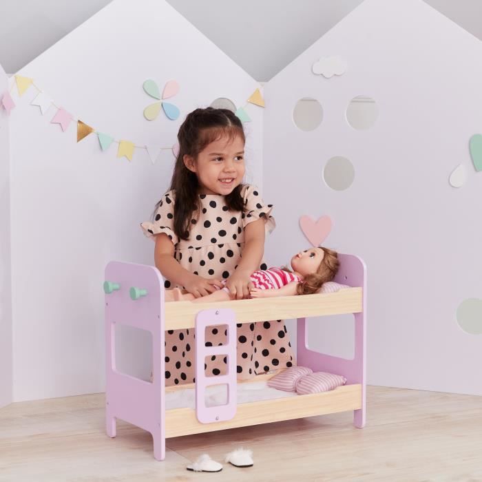 Lit Superpose En Bois Pour Poupee De 45 Cm Le Monde D Olivia Jouet Td a Cdiscount Jeux Jouets Lit Superpose En Bois Pour Poupee De 45 Cm Le Monde D Olivia Jouet Td a Cdiscount Jeux Jouets