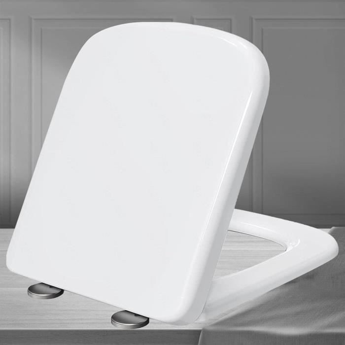 Abattant toilette rectangulaire sale