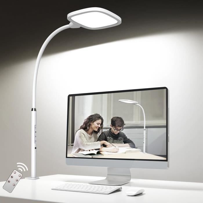 Lampe de lecture à LED, lampe de bureau à LED facile à utiliser de haute  qualité, adaptateur secteur écologique et économe en - Cdiscount Maison