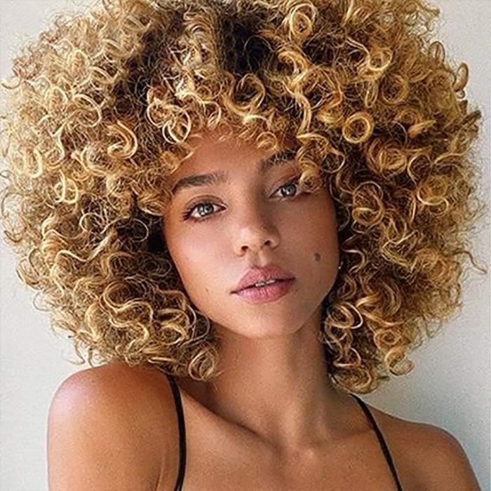 Perruque Longue Bouclée Ginger - 80 Cm - Synthétique Résistante à La Chaleur Pour Cosplay