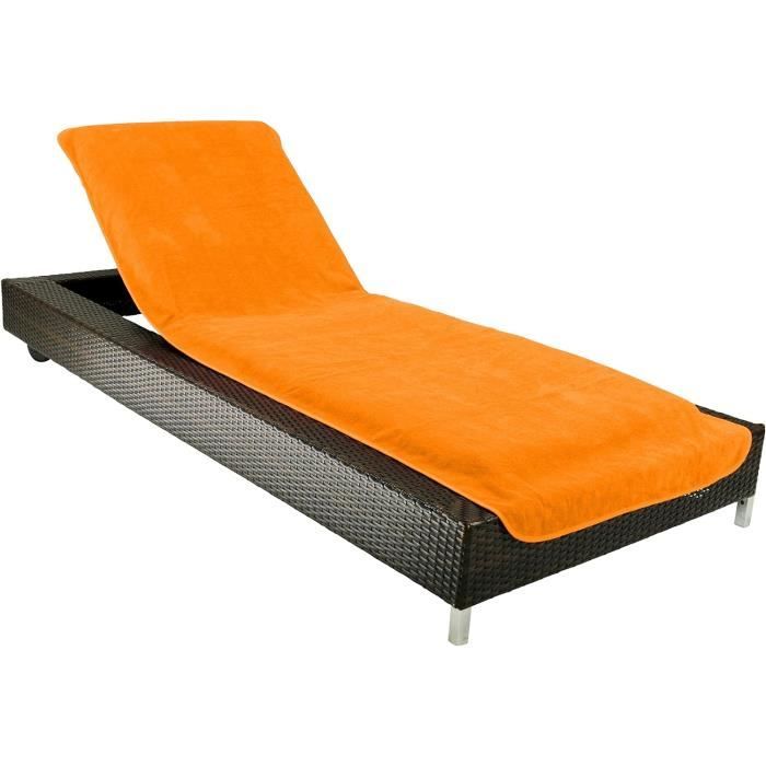 FANSU Chaise Longue Housses Serviette De Plage Microfibre Poids