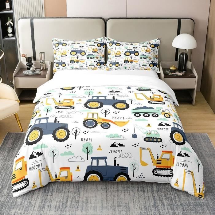 Pwshymi Parure de lit pour la maison Parure de lit en coton épais