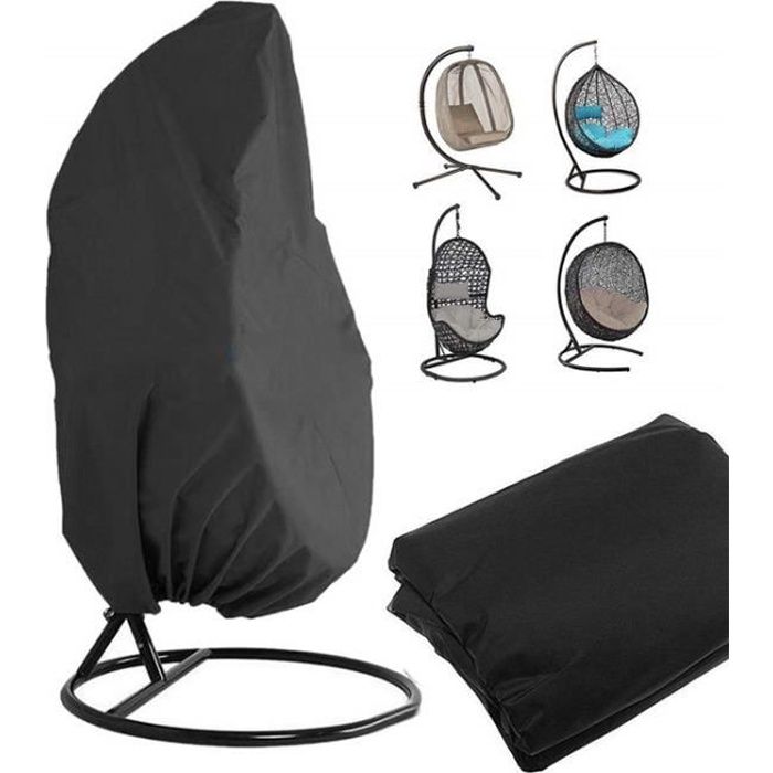 420D Housse de Fauteuil Oeuf Suspendu Jardin Oxford 420D Couverture de Protection Chaise Suspendu Imperm/éable Anti-UV pour Jardin Patio