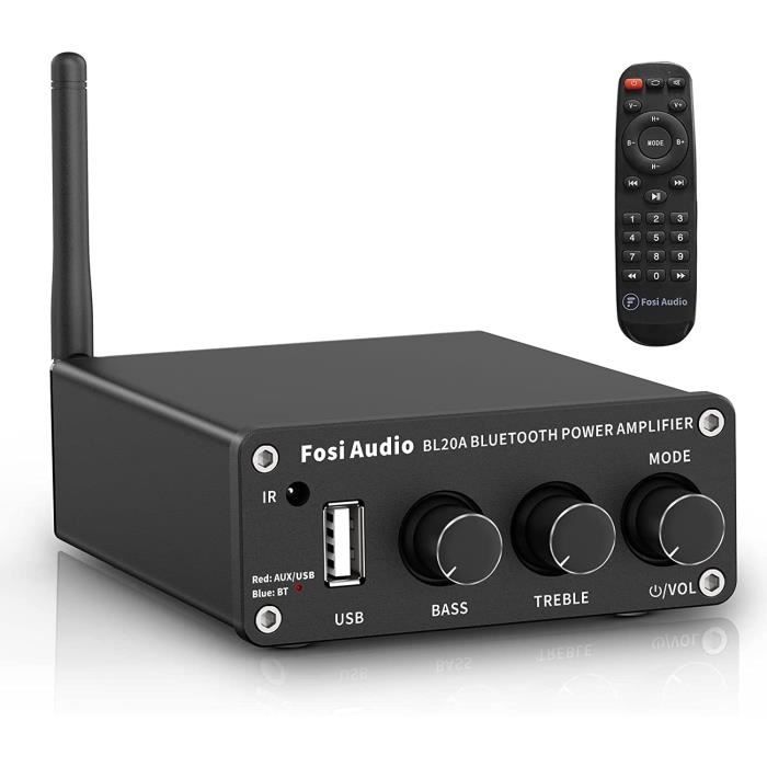 Amplificateur HiFi 5K Bluetooth 600 W Amplificateur Audio Stéréo 4.2 FM