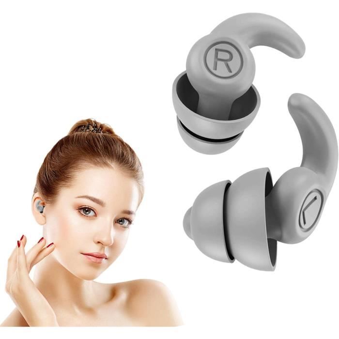 Wady 16 Pcs En Silicone Bouchons D'oreille Doux Bouchons D'oreille Natation Flexible Bouchons D'oreilles Pour La Natation, Bouchons D'oreilles Vous Permettra De Réduire Le Bruit Lorsque Endormi