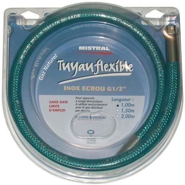 Tuyau à gaz avec connecteurs 5 m plomberie Gaz Torches Silverline 522597