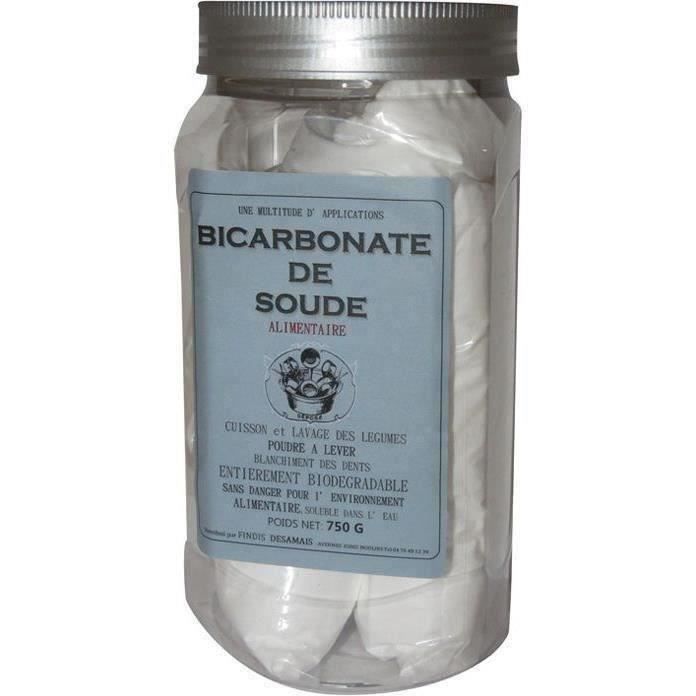 Bicarbonate de soude alimentaire - 750g