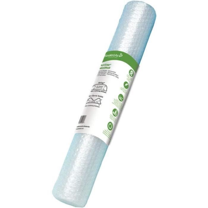 Aircap TL Grand Rouleau Papier Bulle 120 Cm X 50 M - Protection Emballage Recyclable, Rembourrage Supérieur Pour Expédition