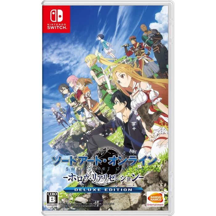 Bandai Namco Games Sword Art Online Hollow Realization Deluxe Edition Nintendo Switch Region Free Import Japonais Cdiscount Jeux Video Bandai Namco Games Sword Art Online Hollow Realization Deluxe Edition Nintendo Switch Region Free Import Japonais Cdiscount Jeux Video