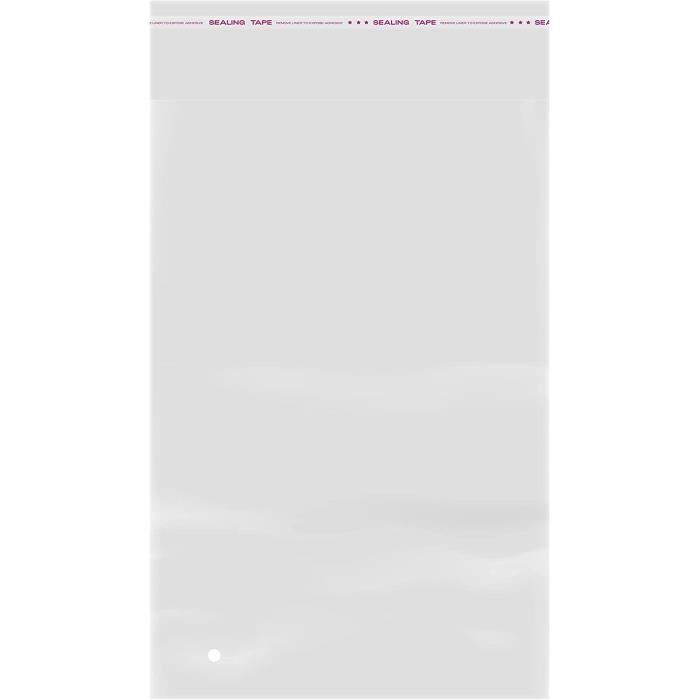 Sachet plastique refermable discount autocollant