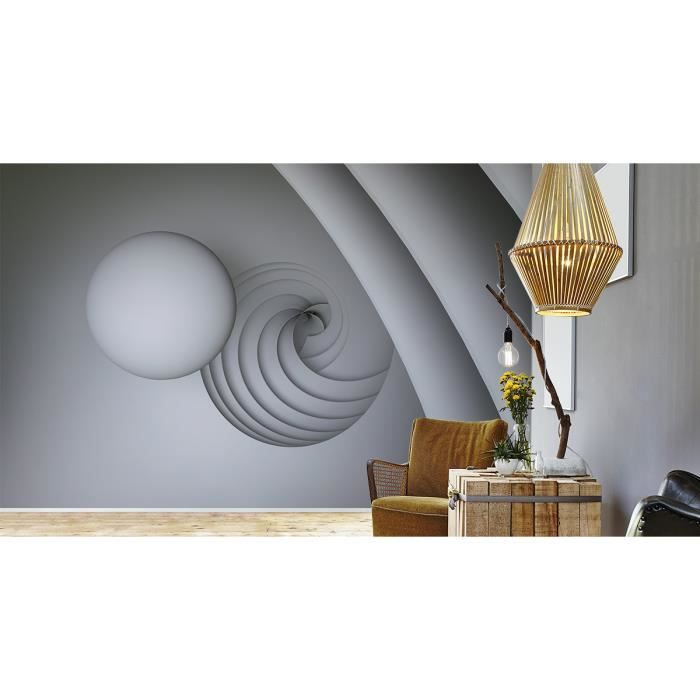 Papier Peint Adhésif 3D Sphères Colorées (N898) - Amovible, Décoratif, Neuf