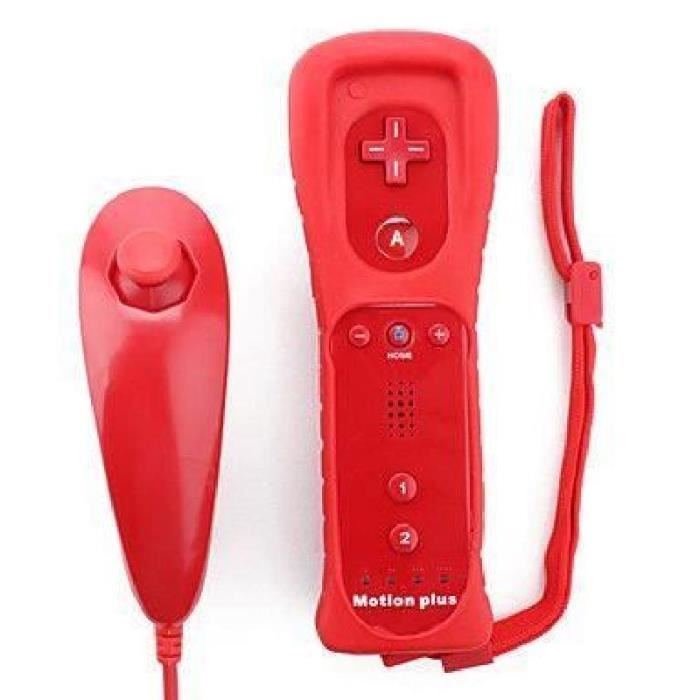 Manette Motion Plus Wii + Nunshuck + Housse - vue 6