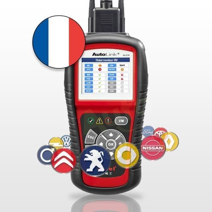 Valise Diagnostique Pro Multimarque En Français Obd2 avec Ecran
