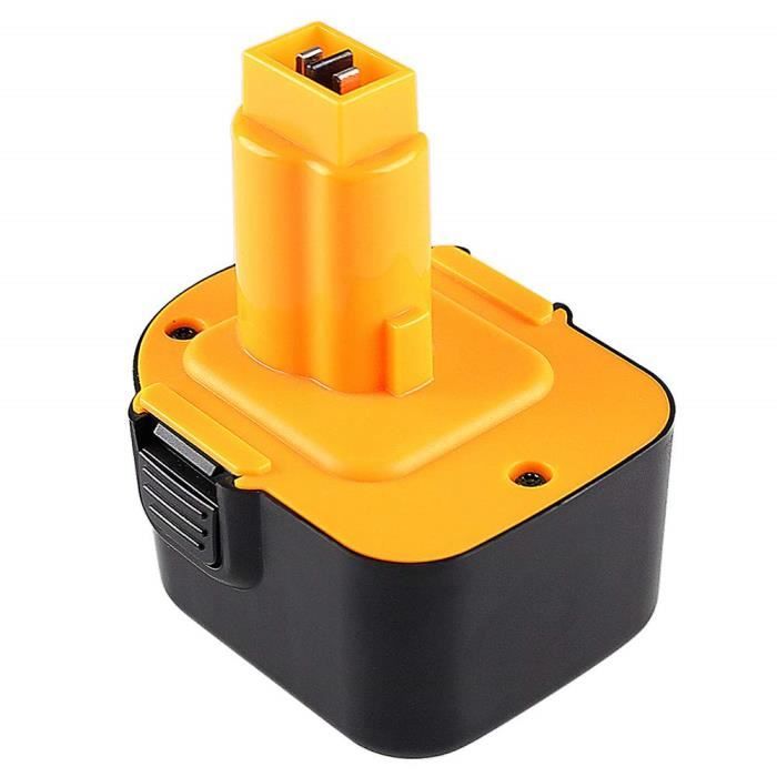 DW981 DW976 DC756 POWERGIANT 12V 2.0Ah Ni-MH Batterie pour Dewalt DE9071 DE9074 DE9501 DE9075 DE9037 DE9072 DC9071 A9252