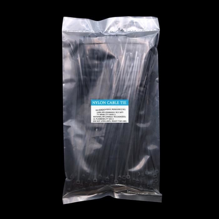 50 Serre-Câbles Autobloquants En Nylon - Pour Voiture, Maison, Atelier - Résistants UV, Charge 50 Kg