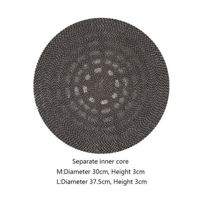 Planche à Gratter Pour Chat Ovale 2 En 1 - Griffoir Sisal + Lit - Taille S (41x31 Cm) Ou L (60x40 Cm) - Protège Tes Meubles - 9