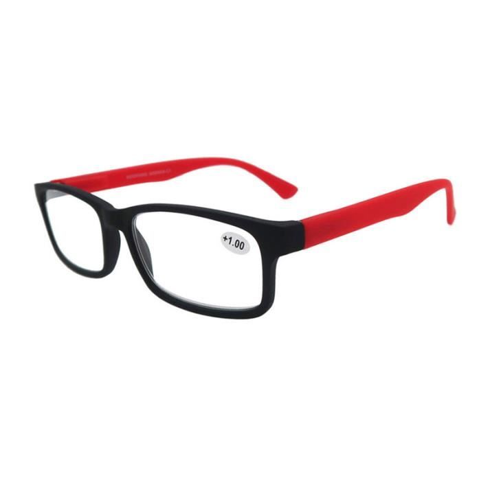 Lunettes De Lecture OPULIZE MAX - Monture Rectangulaire, Charnières à Ressorts, Grossissement +1.50