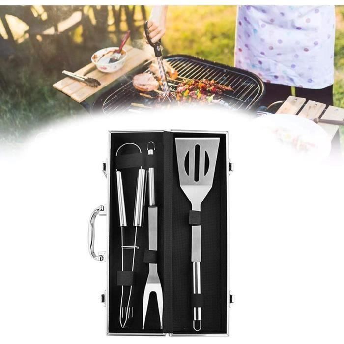 20 Pcs Accessoire Barbecue,Ustensiles Barbecue en Ensemble de Gril en 20 Pcs Accessoire Barbecue,Ustensiles Barbecue en Ensemble de Gril en