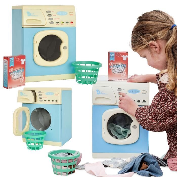 Casdon enfants rondelle jeux électroniques machine à laver jouet :  : Jeux et Jouets