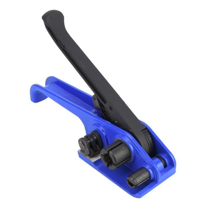 Outil De Cerclage Acier Sans Boucle - Pour Sangles De 13-19mm, Coupe Et Serrage