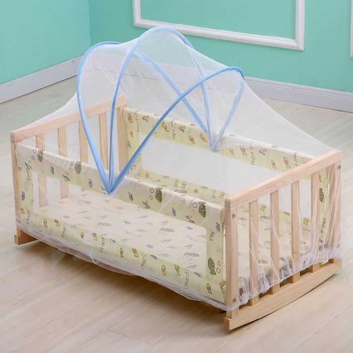 Moustiquaire Universelle Pour Lit Bébé ITODAUK - Protection Anti-Moustiques - Blanc Ou Bleu - Pour Berceau Ou Poussette