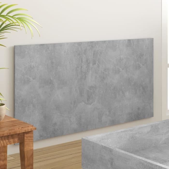 Tête De Lit Chêne Fumé 160 Cm - Bois D'Ingénierie, 1,5 Cm D'épaisseur, 80 Cm Haut